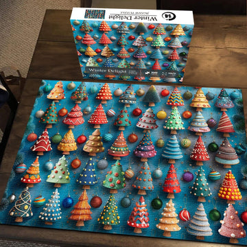 Inverno Delizia Jigsaw Puzzle 1000 pezzi